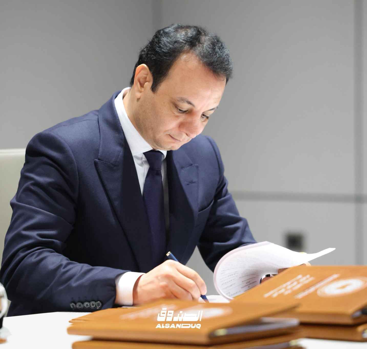 اجتماع مع وفد إيطالي في بنغازي