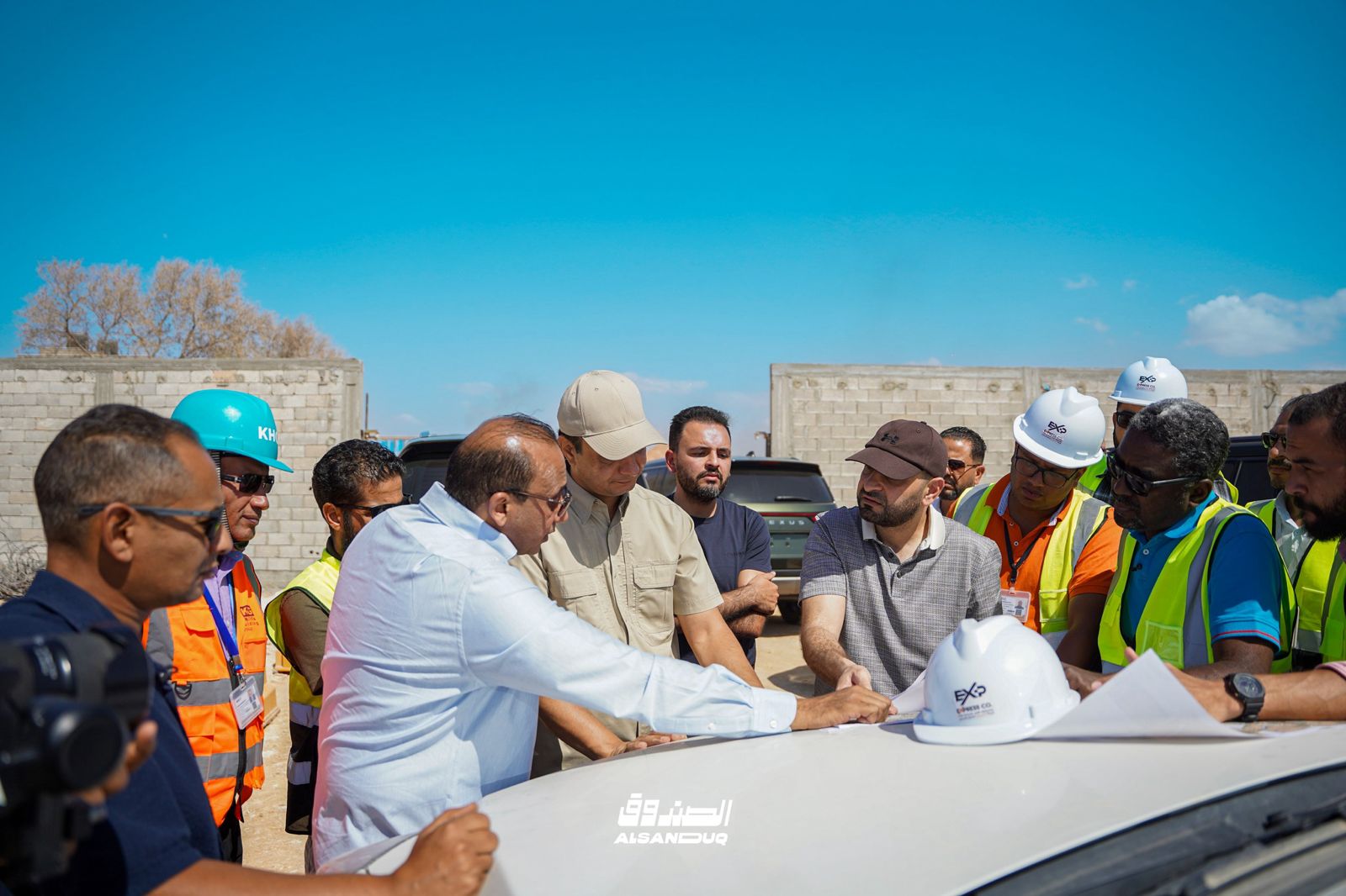 افتتاح مشروع جديد في بنغازي